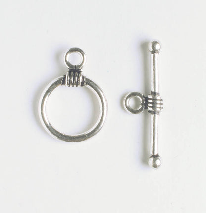 Toggle Clasp - Sterling