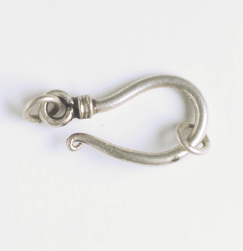 Hook and Eye Clasp - Sterling