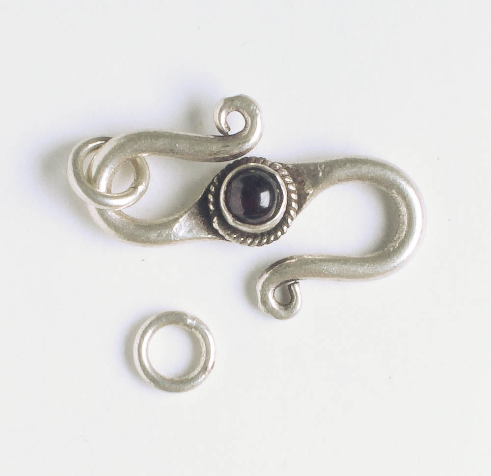 S-Hook Clasp - Sterling