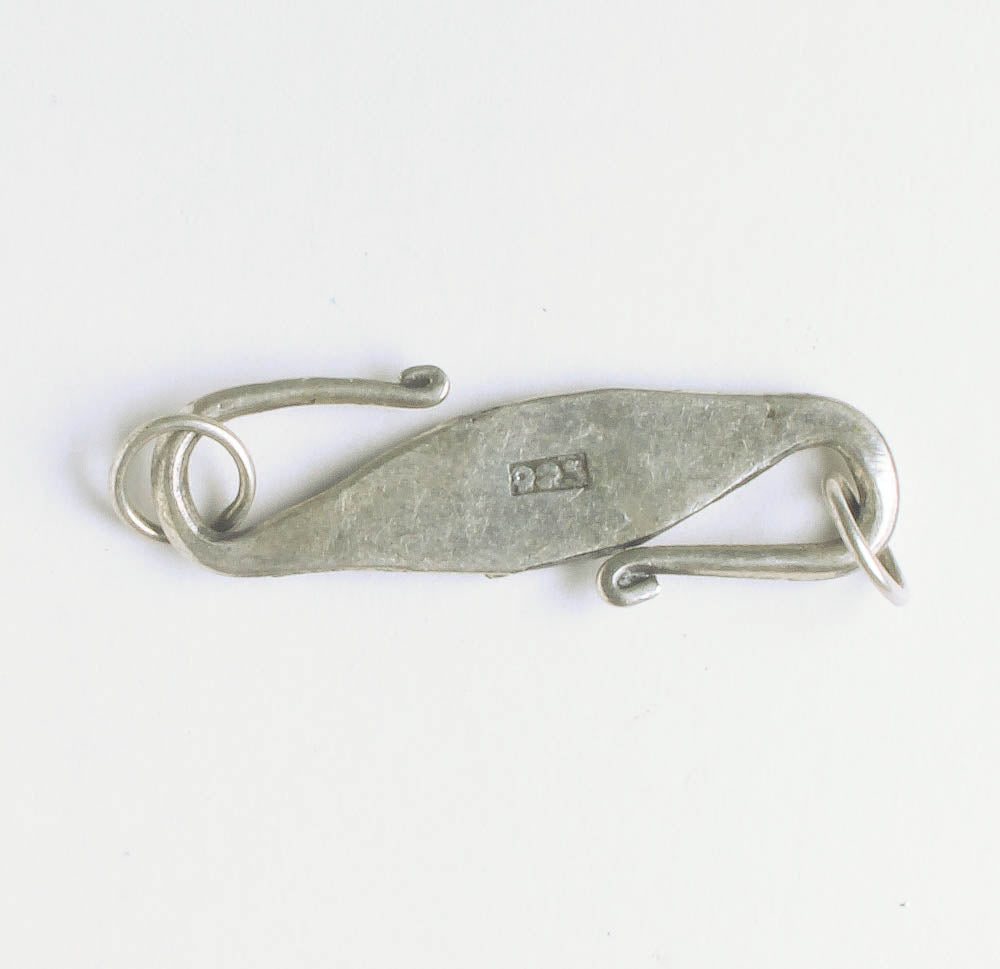 S-Hook Clasp - Sterling