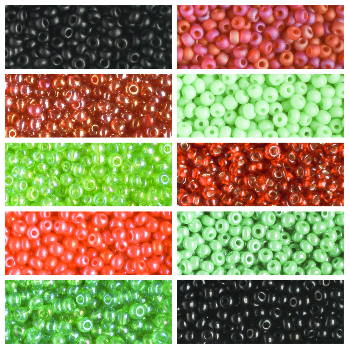 11/0 Czech Seed Bead Collection