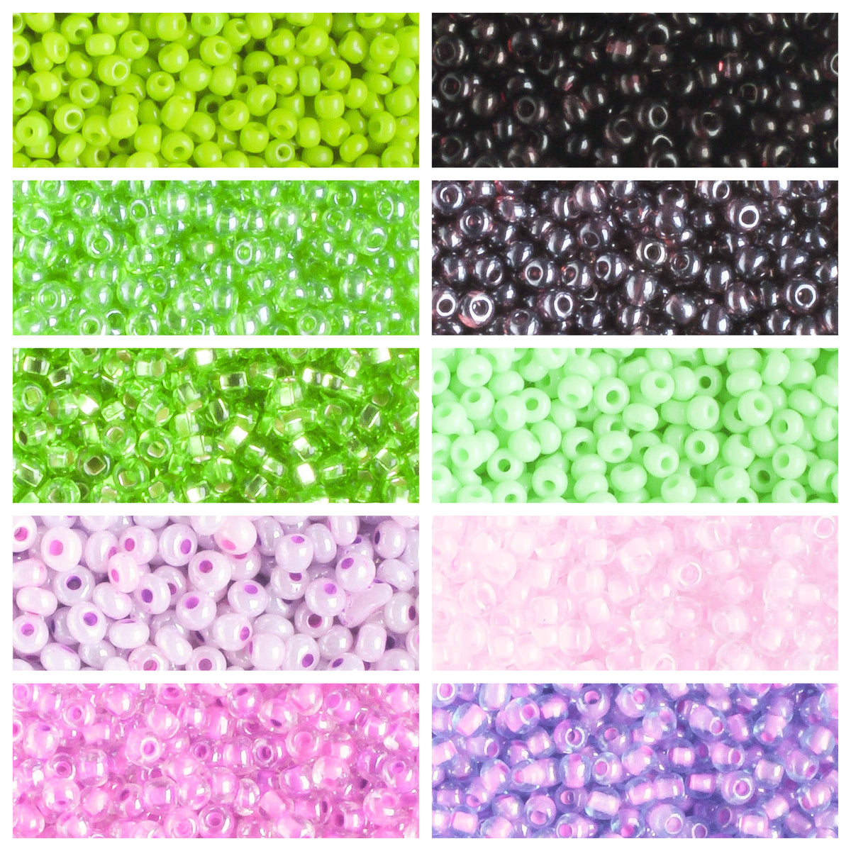 11/0 Czech Seed Bead Collection