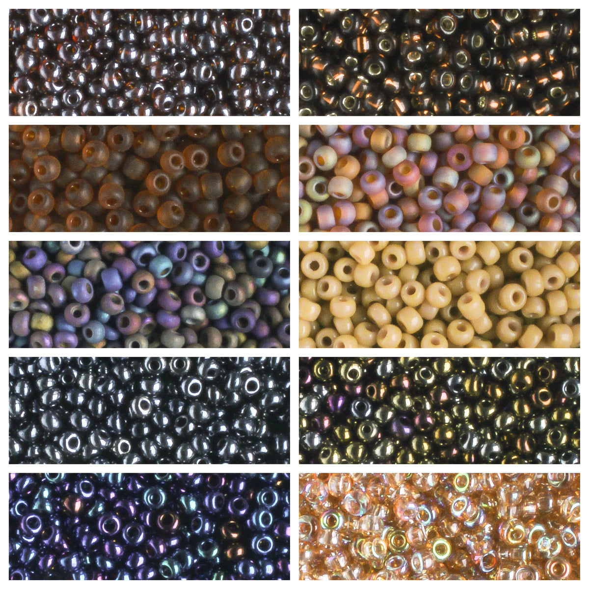 11/0 Czech Seed Bead Collection