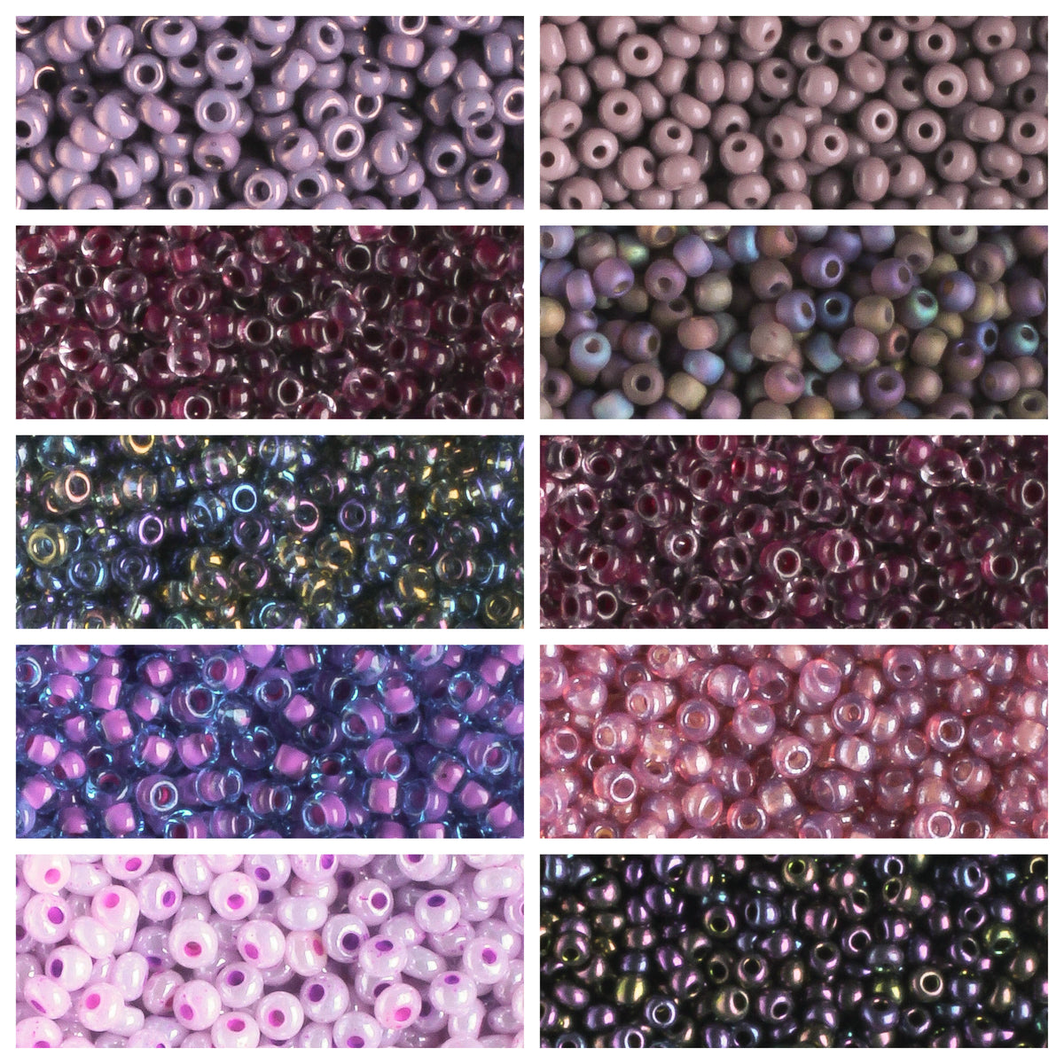 11/0 Czech Seed Bead Collection