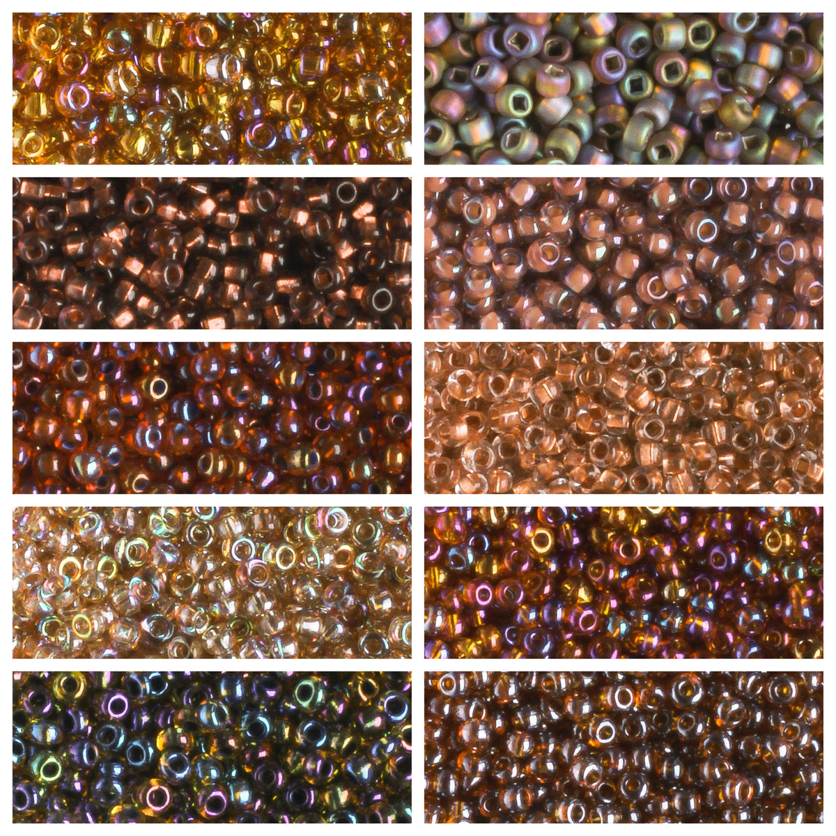 11/0 Czech Seed Bead Collection
