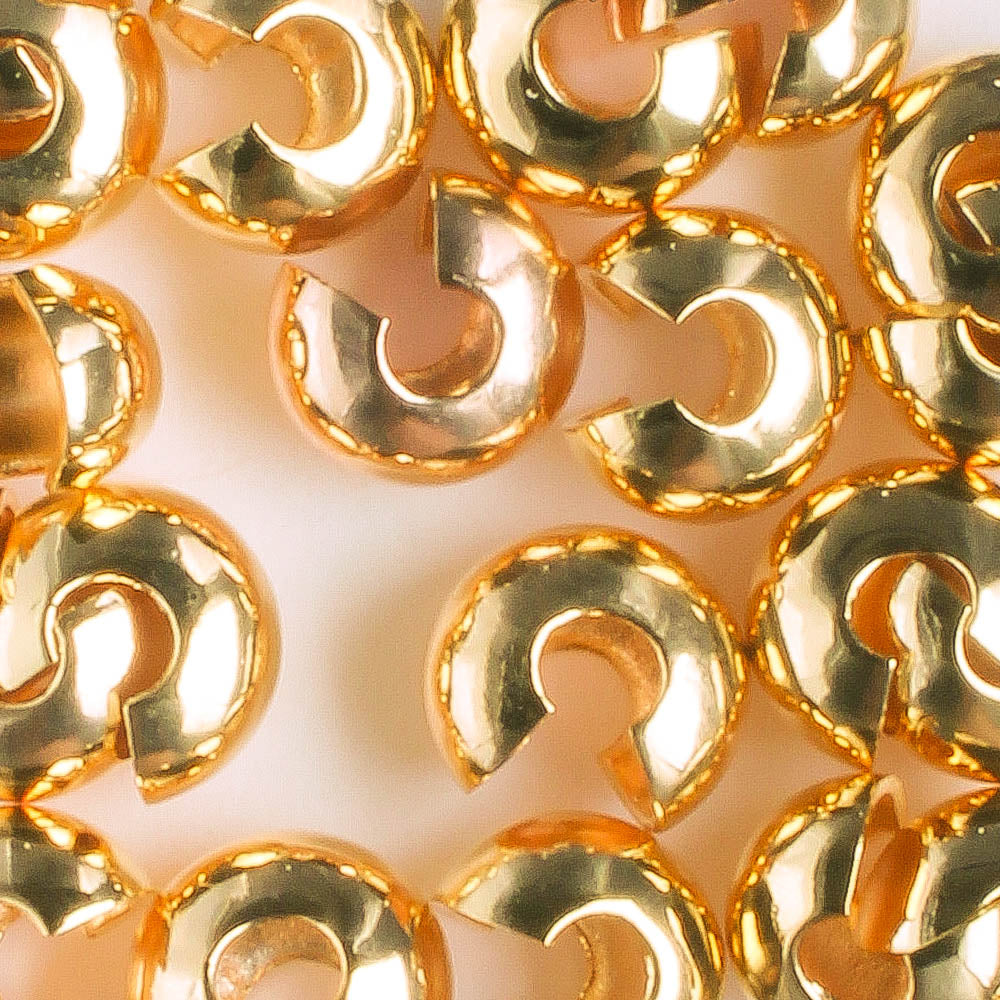 Crimp Cover Gold