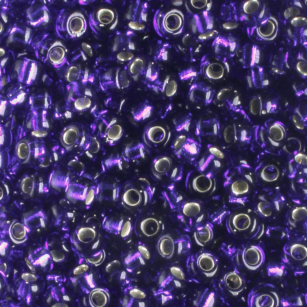 8-0709 Silver Lined Dark Sapphire