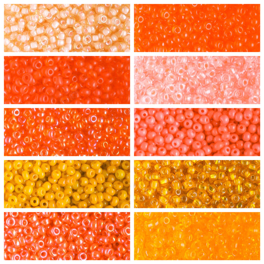 11/0 Czech Seed Bead Collection