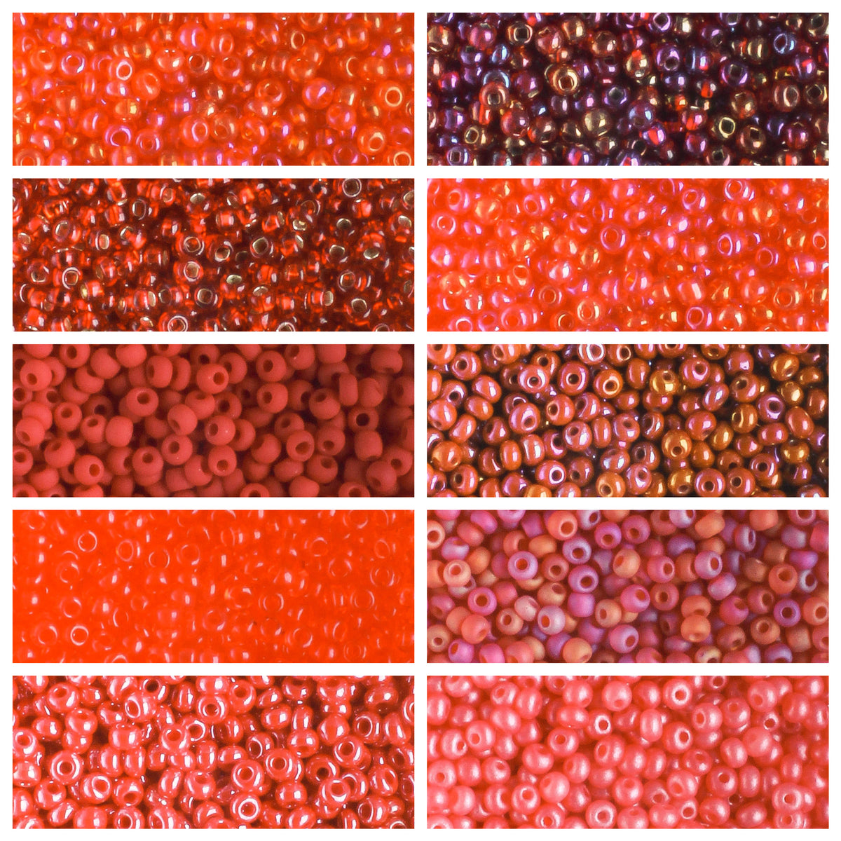 11/0 Czech Seed Bead Collection