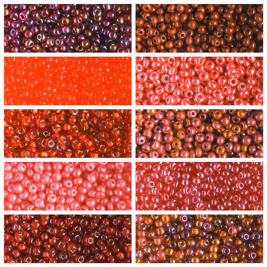 11/0 Czech Seed Bead Collection