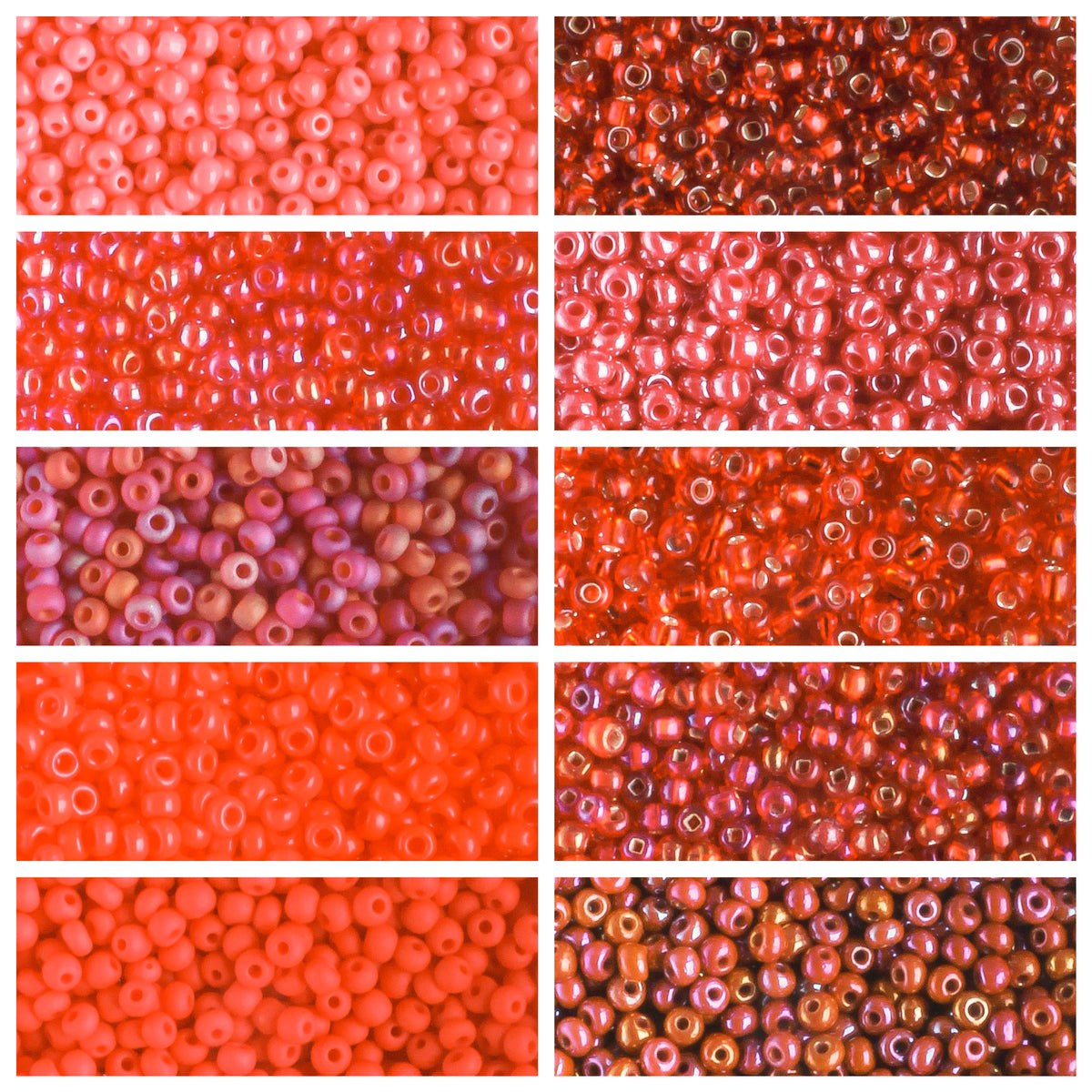 11/0 Czech Seed Bead Collection