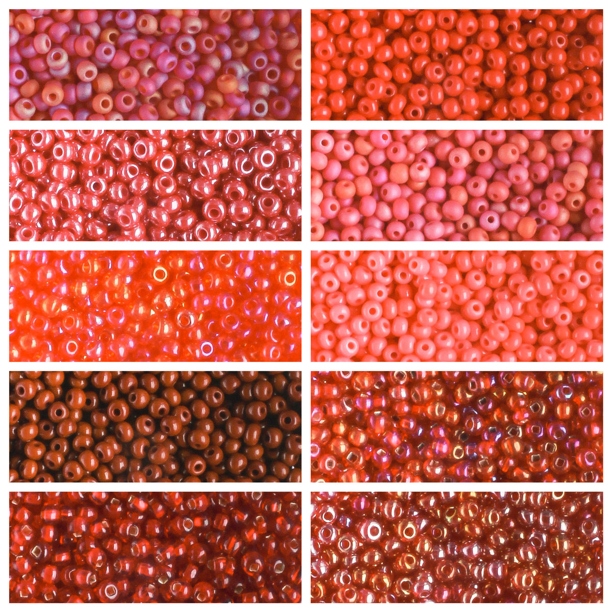 11/0 Czech Seed Bead Collection