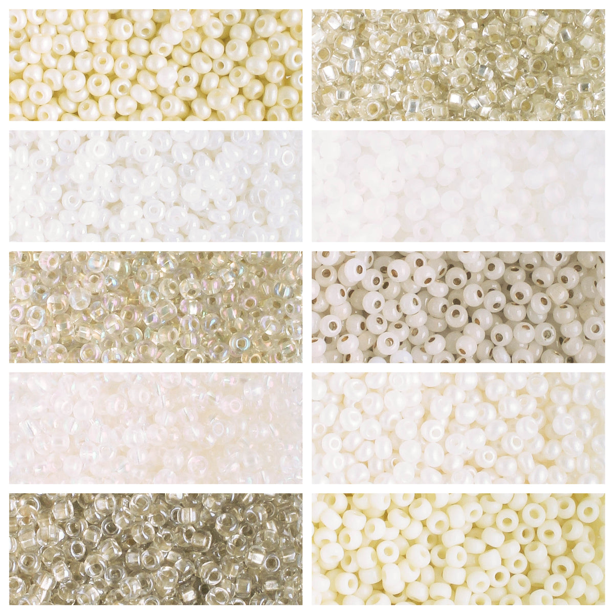 11/0 Czech Seed Bead Collection
