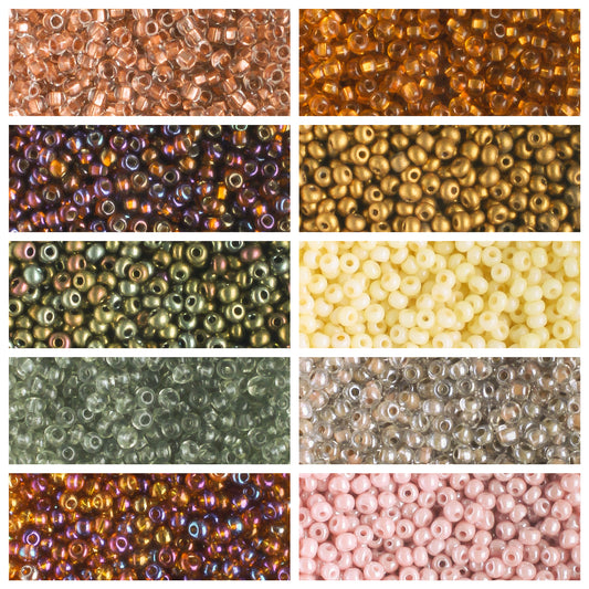11/0 Czech Seed Bead Collection