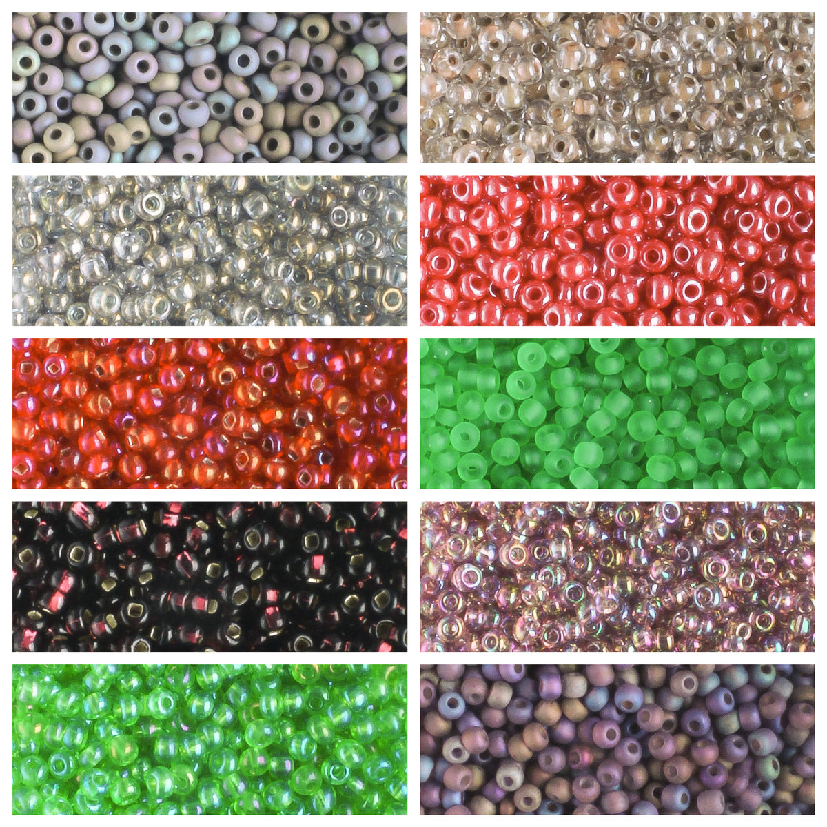 11/0 Czech Seed Bead Collection