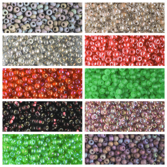 11/0 Czech Seed Bead Collection
