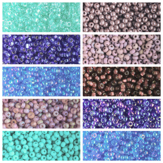 11/0 Czech Seed Bead Collection