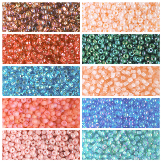 11/0 Czech Seed Bead Collection