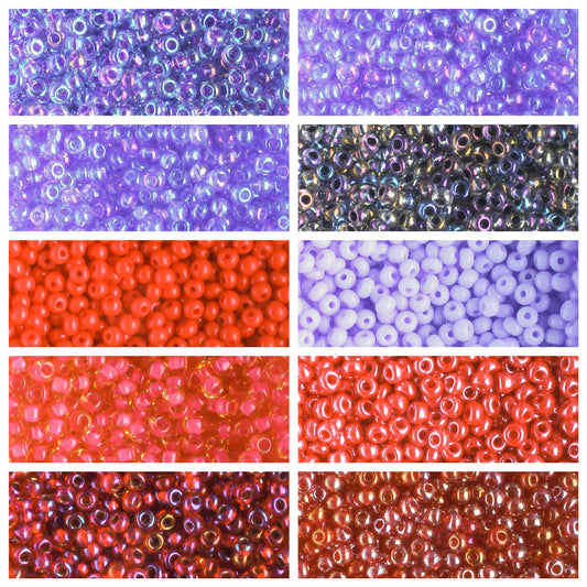 11/0 Czech Seed Bead Collection