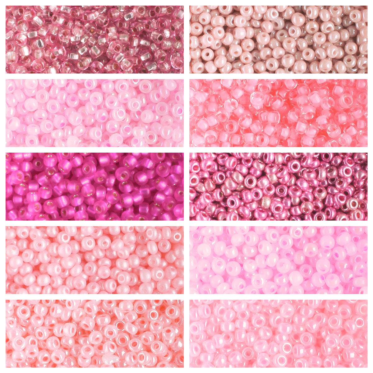 11/0 Czech Seed Bead Collection