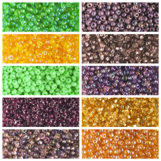 11/0 Czech Seed Bead Collection