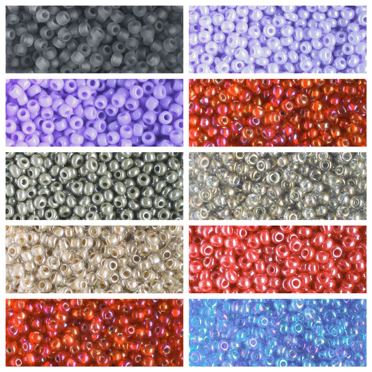 11/0 Czech Seed Bead Collection