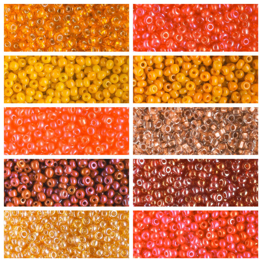 11/0 Czech Seed Bead Collection