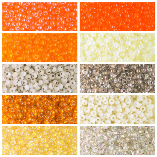 11/0 Czech Seed Bead Collection