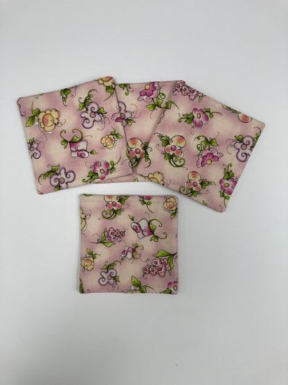 Canvas Coasters - Set of 4