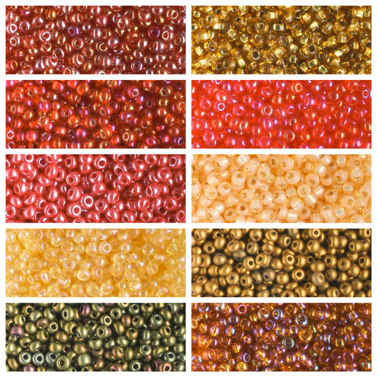 11/0 Czech Seed Bead Collection