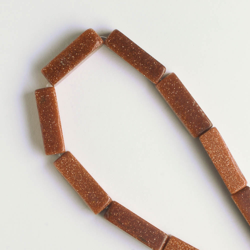 Goldstone - 8" strand