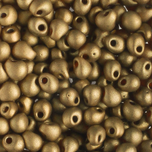 Fringe Bead, Matte Bronze
