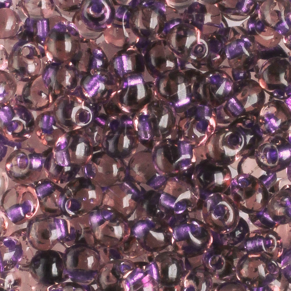 Fringe Bead, Purple Lined Amethyst