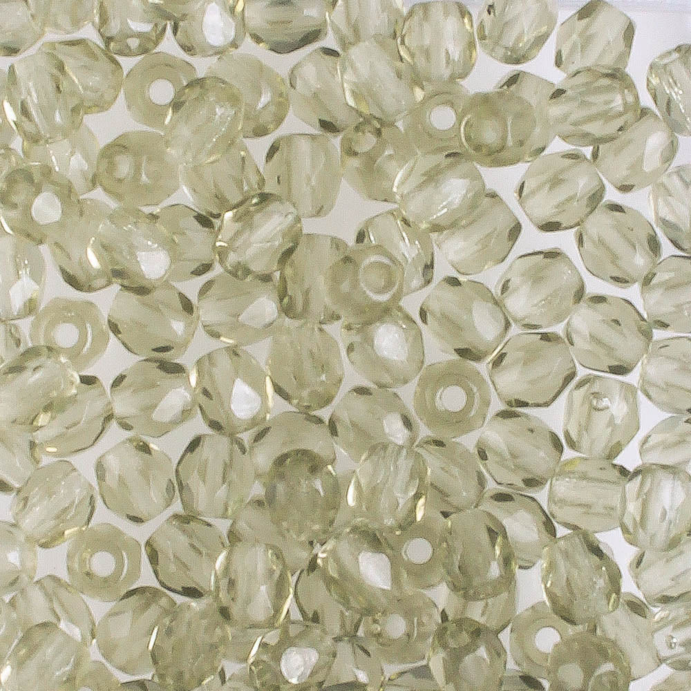 3mm Round Fire Polish Gray