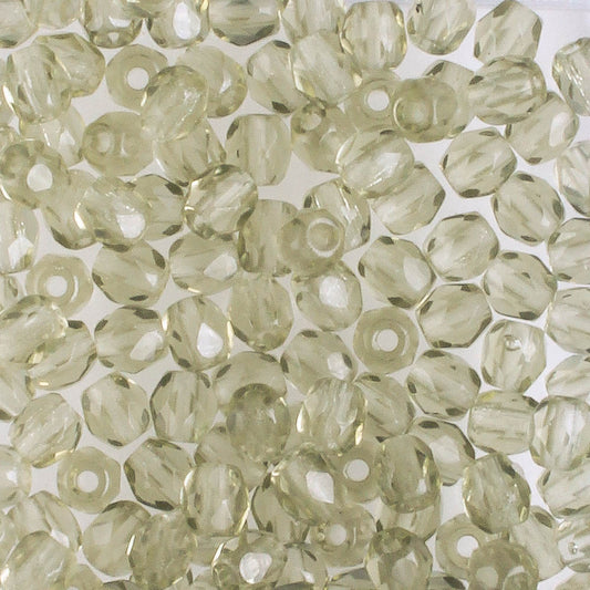 3mm Round Fire Polish Gray