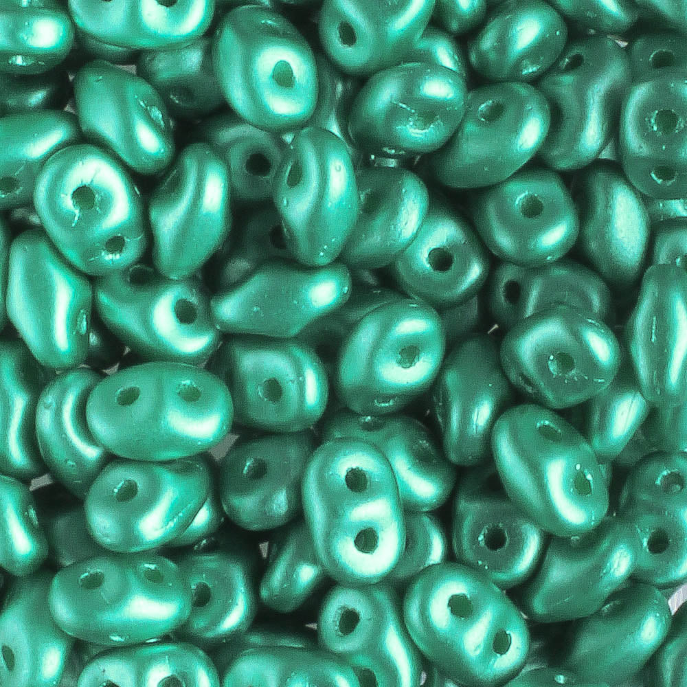 Superduo Pastel Green