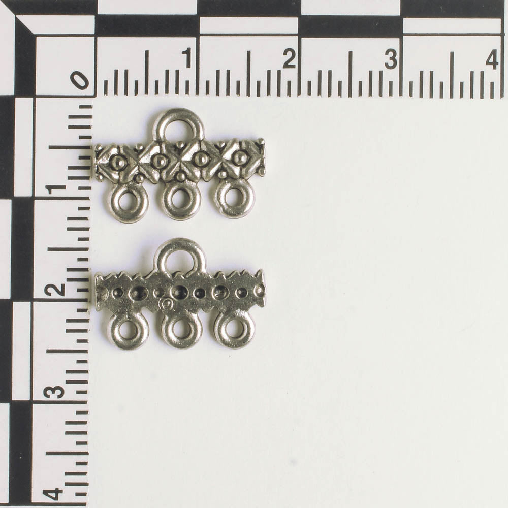 3 Strand Connector - Silver