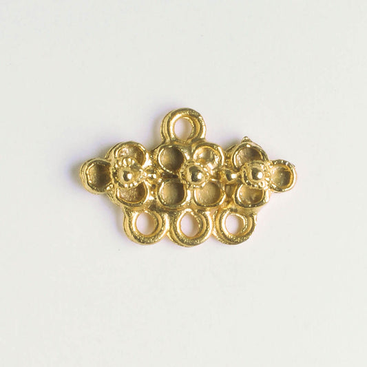 3 Strand Connector - Gold