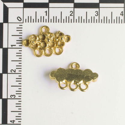 3 Strand Connector - Gold