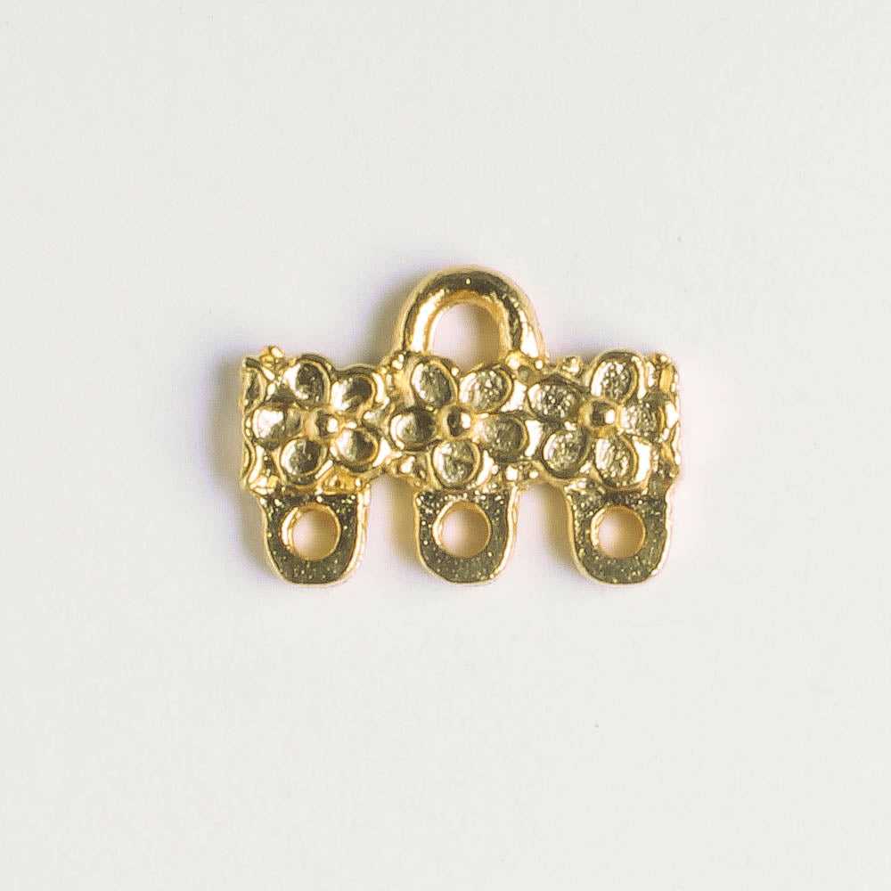 3 Strand Connector - Gold