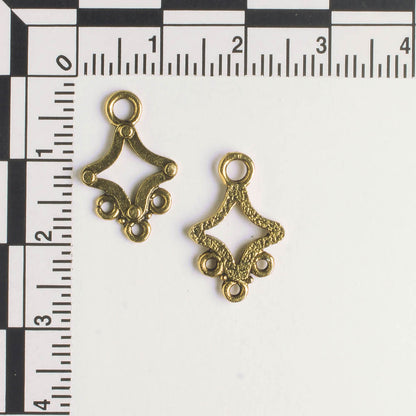 3 Strand Connector - Gold