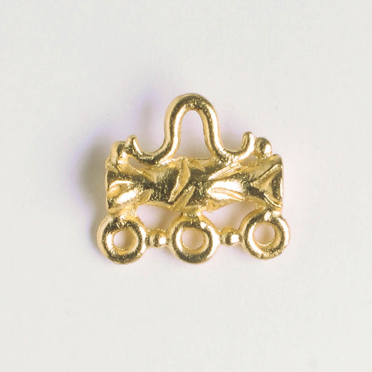 3 Strand Connector - Gold