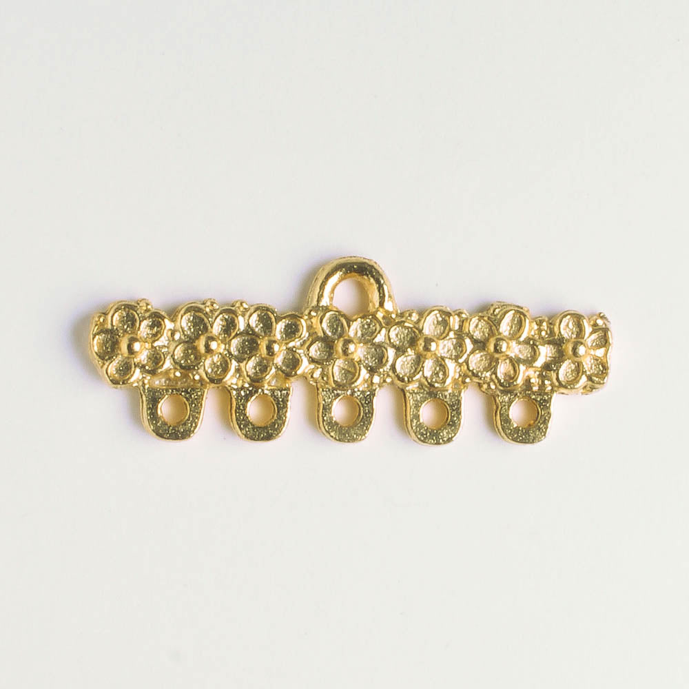 5 Strand Connector - Gold