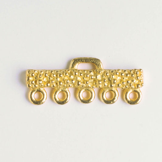 5 Strand Connector - Gold