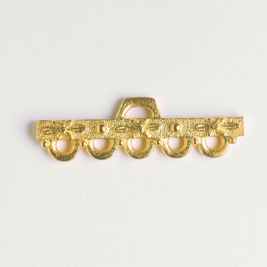 5 Strand Connector - Gold