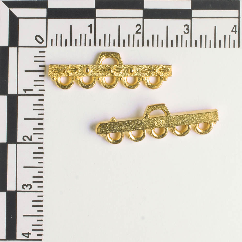5 Strand Connector - Gold