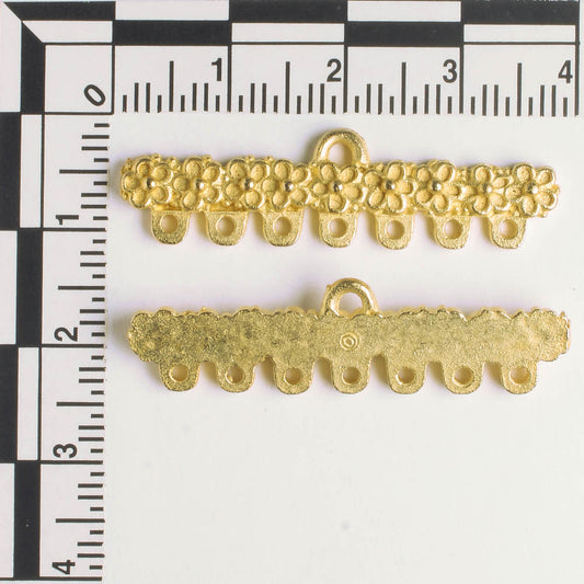 7 Strand Connector - Gold