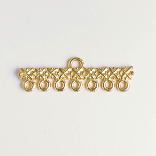 7 Strand Connector - Gold