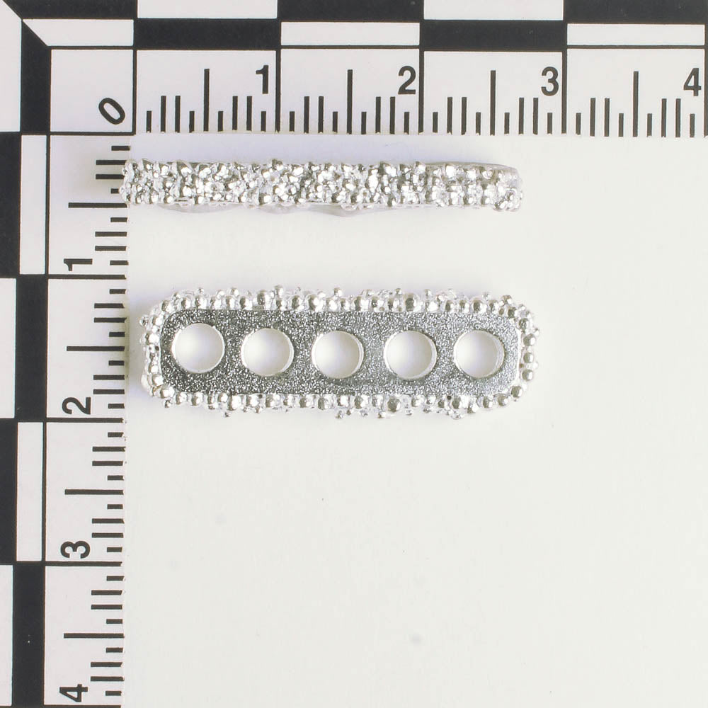 5 Strand Spacer Bar - Silver