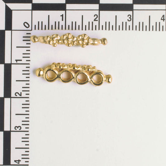 4 Strand Spacer Bar - Gold